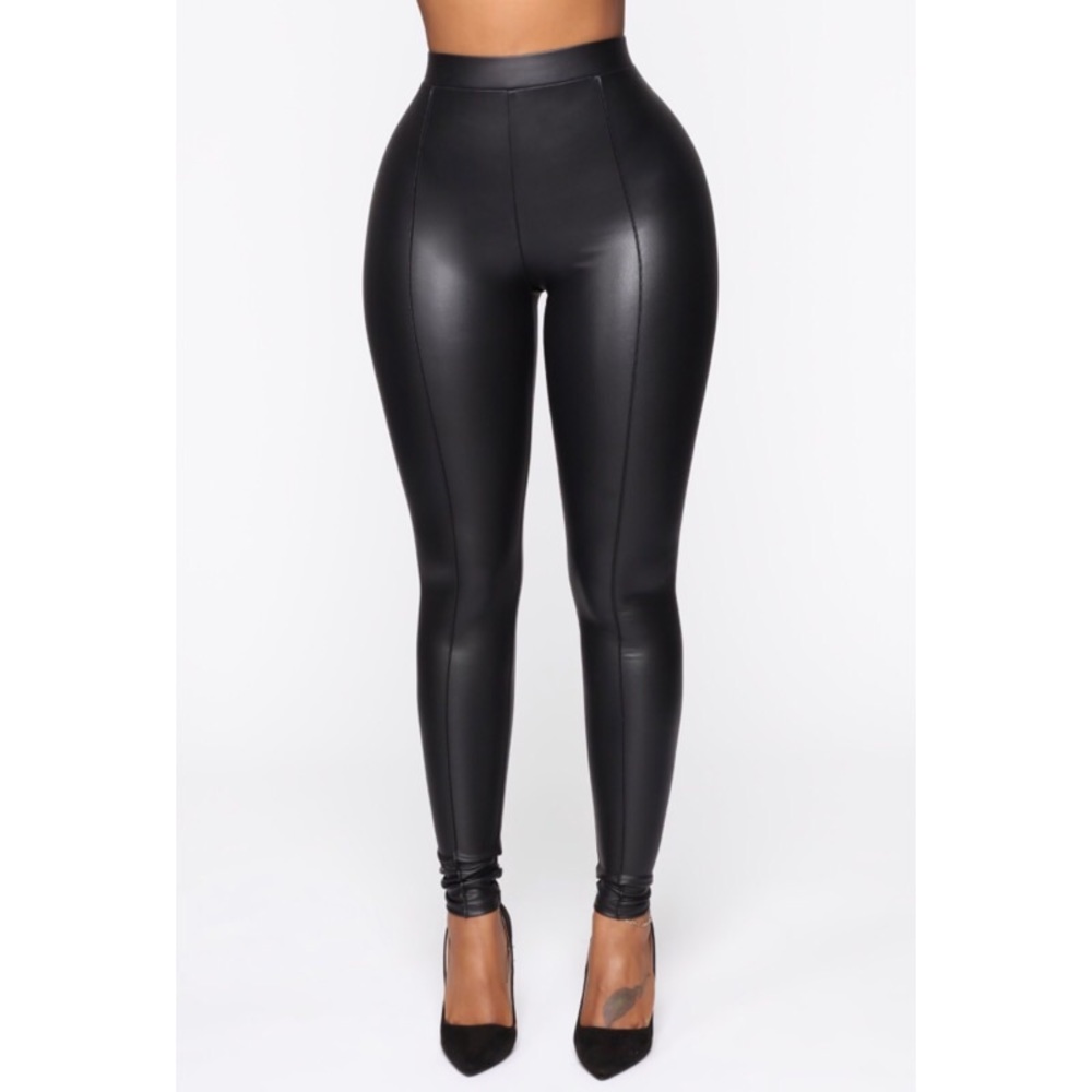 FashionNova Fake Leather Leggings